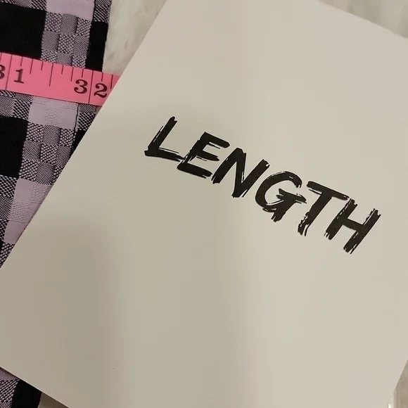 WILD Fable long sleeve purple and black gingham dress size small - Picture 11 of 12